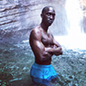 Chris Smith a.k.a. CLS, at a river in Portland Jamaica in an Instagram post.